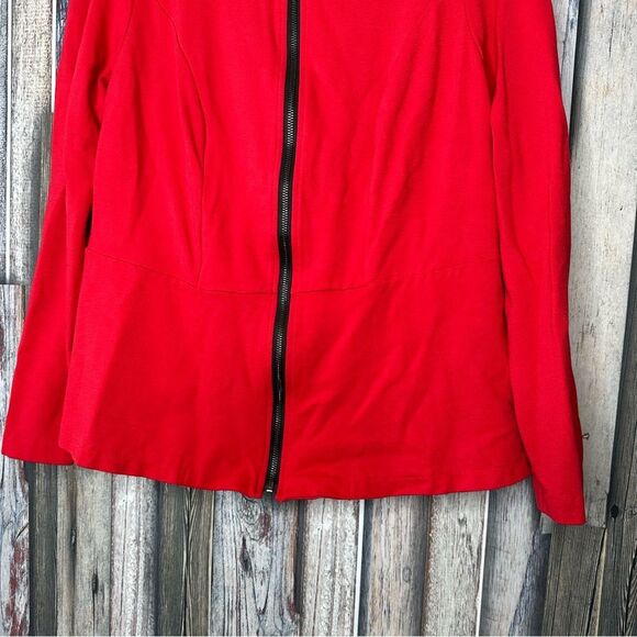 🔸BUNDLE ONLY🔸|EUC| TORRID Full Zip Peplum Jacket - Picture 3 of 6